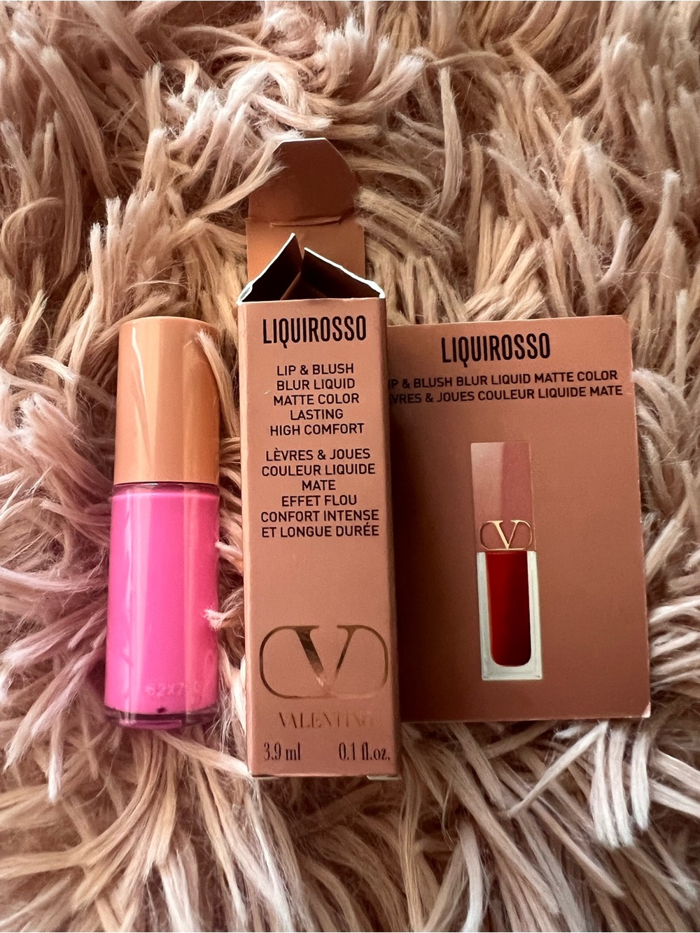 NIP Valentino Liquirrosso Mini Lip & Blush Blur Liquid Matte - Pink Is Punk